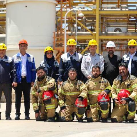 MIS Holds Ammonia Leak Drill in Commemoration of Sardasht Chemical Bombing