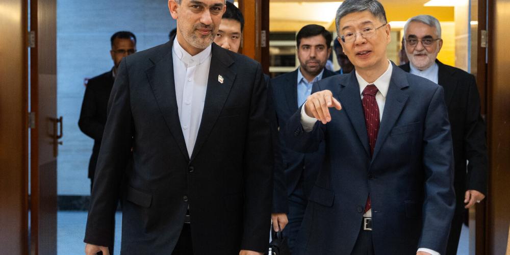 Tehran, Beijing Reaffirm Partnership at National Day Reception